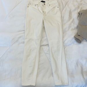 Jcrew Mercantile White Skinny Jeans